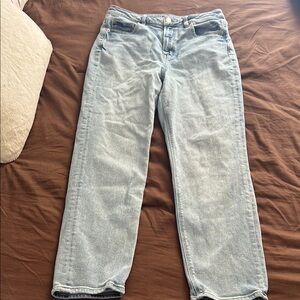 American Eagle Outfitters Blue Straight Leg Jeans